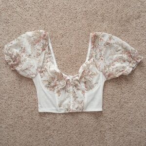 Cottagecore Crop Top